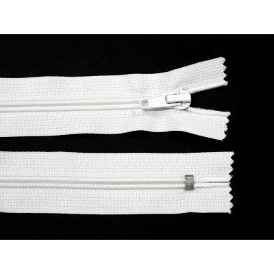Spirálový zip no.5 nerozepínací 12cm bílý – Hledejceny.cz