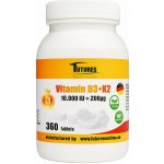 Futures Nutrition vitamín D3 + K2 360 ks – Hledejceny.cz