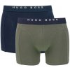 Boxerky, trenky, slipy, tanga Hugo Boss Boxer Brief 2P Solid Open Blue