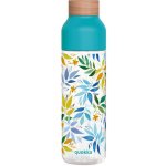 QUOKKA Ice Plastová láhev WATERCOLOR LEAVES 840 ml – Hledejceny.cz