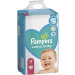 Pampers Active Baby 4 132 ks – Zboží Mobilmania