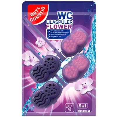 G&G závěsný blok se svěží vůní fialových květů 2 x 48 g – Hledejceny.cz