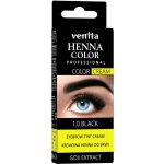 Venita Henna Color krémová barva na obočí 1.0 černá 30 g – Zboží Dáma
