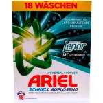 Ariel Univerzální prací prášek s vůní Lenor Touch of Unstoppables 18 PD 990 g – Zboží Dáma