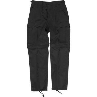 Kalhoty Mil-tec BDU Zip-Off černé – Zboží Mobilmania