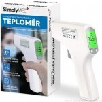 SimplyMed Infračervený bezkontaktní teploměr 1 ks – Zboží Mobilmania