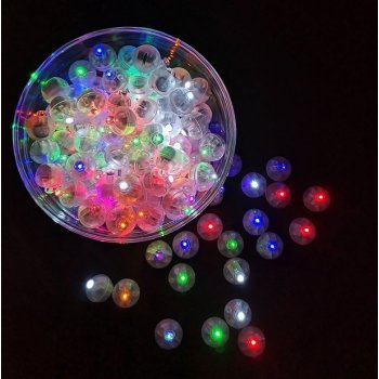Barevná LED RGB světélka do balonků lampionů nebo na stůl od 100 Kč -  Heureka.cz