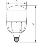 Philips LED žárovka E27 35W TForce Core HB MV ND 830 G3 4800lm 3000K – Sleviste.cz