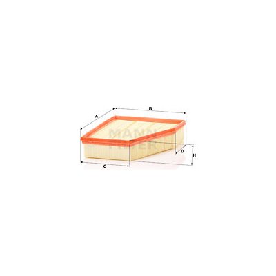 Vzduchový filtr MANN-FILTER C 29 230 (C29230) – Hledejceny.cz