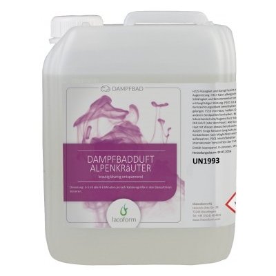 Lacoform aroma do parní sauny Alpské bylinky 5 l – Sleviste.cz