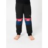 Kojenecké kalhoty a kraťasy Drexiss Dětské softshellové kalhoty s fleecem black pink hills