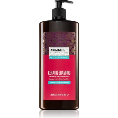 Arganicare Keratin Shampoo regenerační šampon 750 ml