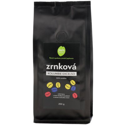 Fairobchod Kolumbie Excelso zrnková 1 kg – Hledejceny.cz