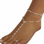 Amparo Miranda Náramek na nohu perlový P2616 – Zboží Dáma