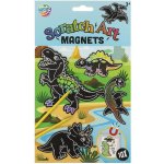 Grafix Škrabací obrázky s magnetky Dino – Zboží Dáma