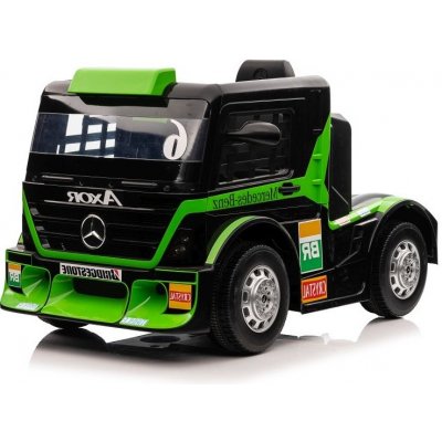 Mamido elektrický kamion Mercedes Axor LCD zelený – Zboží Mobilmania