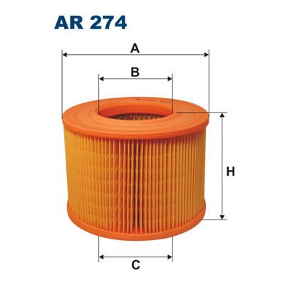 Vzduchový filtr FILTRON AR 274 – Hledejceny.cz