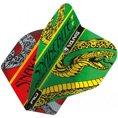 Red Dragon Peter Wright - Yin Yang - Orange & Green RF6966 – Zboží Dáma