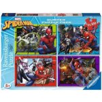 Ravensburger 4x100 Spiderman 100 dílků – Zboží Mobilmania