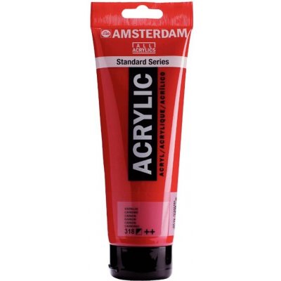 Amsterdam Standart Series akrylová barva 120 ml 318 Carmine – Hledejceny.cz