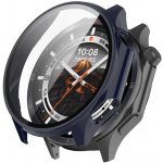 VSECHNONAMOBIL 104454 PC FULL COVER Plastový kryt se sklem pro OnePlus Watch 3 modrý – Zboží Živě