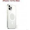 Pouzdro a kryt na mobilní telefon Apple Pouzdro Swissten Clear Jelly MagStick iPhone 15 ultra transparentní;