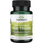 Swanson Ostropestřec Mariánský Milk Thistle 500 mg 30 kapslí – Hledejceny.cz