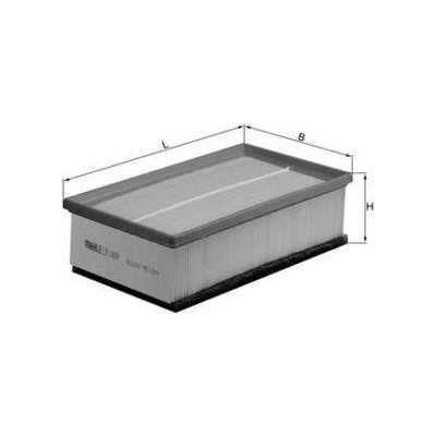 Vzduchový filtr MAHLE LX 1497 – Hledejceny.cz