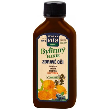 MaxiVita Herbal Bylinný sirup Zdravé oči 260 g 200 ml