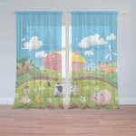 Záclony Farma: 2 ks - 150x250 cm - Sablio – Hledejceny.cz