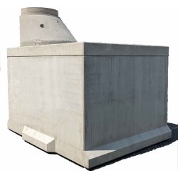 DK Prefa betonová jímka DKH 12,5 m3 poklop A15 12500 l