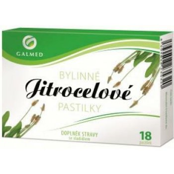 Galmed bylinné jitrocelové 18 pastilek