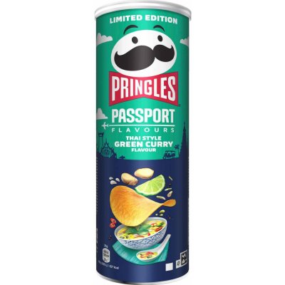 Pringles Passport Flavours Thai Style Green Curry 165 g – Sleviste.cz