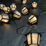 4Leaders Solární LED řetěz s lucerničkami teplá bílá 3,8 m – Hledejceny.cz