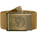 Fjallraven Canvas Brass belt . BUCKWHEAT BROWN