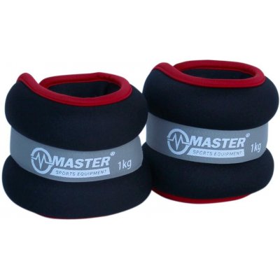 MASTER Zátěž na zápěstí Neopren 2 x 1 kg – Zboží Mobilmania