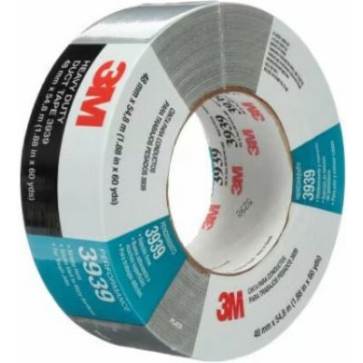 3M 3939 Duct Tape Textilní voděodolná páska stříbrná – Zboží Mobilmania
