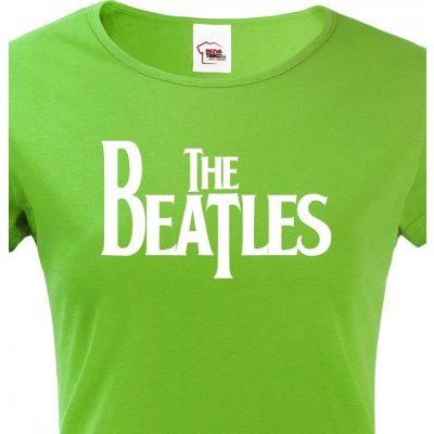 Dámské tričko The Beatles Zelená – Sleviste.cz