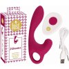 Vibrátor Lust Vibrator Berry Silikonový nabíjecí prostatový vibártor na dálkové ovládání 16,2 cm Ø 3,2 cm