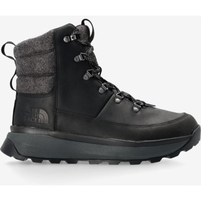 The North Face Bergen Leather Wp zimní boty tnf black tnf black – Zboží Dáma