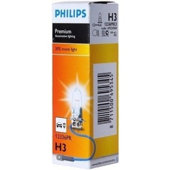 Philips Premium H3 PK22s 12V 55W