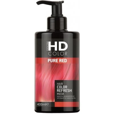 HD Hair Color barevná maska ČERVENÁ 400 ml