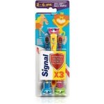 Signal Dětský zubní kartáček Ultra Soft 3 ks – Sleviste.cz