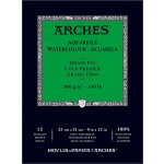 Arches Skicák v lepené vazbě 23 x 31 cm 300g 12 listů – Zboží Dáma