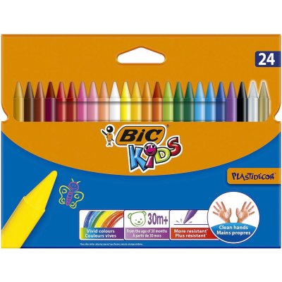 BIC Plastové voskovky 24ks