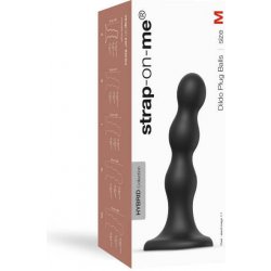 Strap on me Balls M dildo ve tvaru koule s nožičkami černé