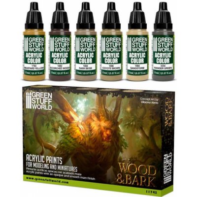 Green Stuff World Paint Set wood n bark – Hledejceny.cz