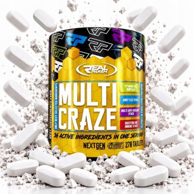 Real Pharm Multi Craze 270 kapslí – Hledejceny.cz
