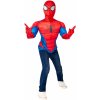 Dětský karnevalový kostým Avengers: Spider Man triko s vycpávkami a maska