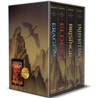 Inheritance Cycle 4-Book Trade Paperback Boxed Set Eragon, Eldest, Brisingr, in Paolini Christopher Paperback – Sleviste.cz